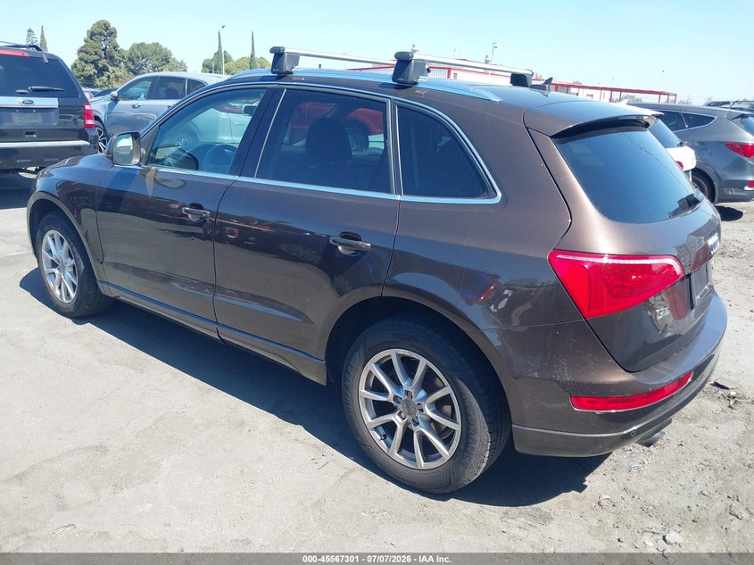 2012 Audi Q5 VIN WA1LFAFP3CA041804 IAAI salvage auction — NORMAL WEAR, Clear - Dealer Only (California), sold $925 on 2026-07-09 (photo 3)