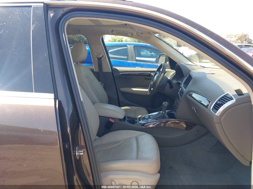 2012 Audi Q5 VIN WA1LFAFP3CA041804 IAAI salvage auction — NORMAL WEAR, Clear - Dealer Only (California), sold $925 on 2026-07-09 (photo 5)