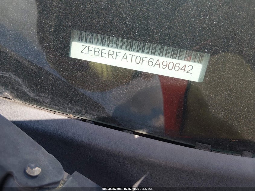 2015 Ram Promaster city VIN ZFBERFAT0F6A90642 IAAI salvage auction — NORMAL WEAR, Original (Texas), sold $1,125 on 2026-07-22 (photo 9)