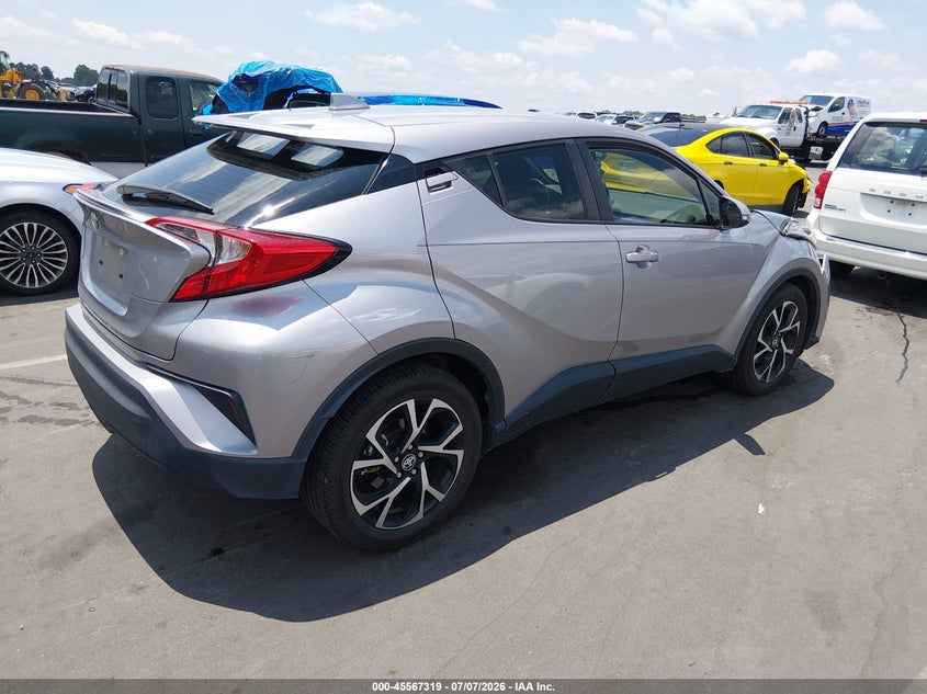 2020 Toyota C-hr VIN JTNKHMBX7L1064050 IAAI salvage auction — FRONT END, Salvage Title, sold $7,400 on 2026-07-19 (photo 4)