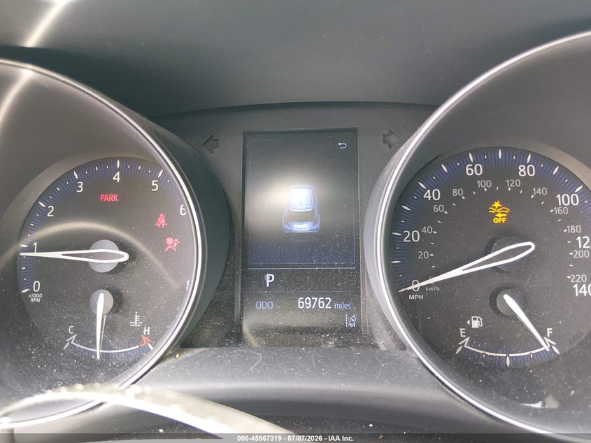 2020 Toyota C-hr VIN JTNKHMBX7L1064050 IAAI salvage auction — FRONT END, Salvage Title, sold $7,400 on 2026-07-19 (photo 7)
