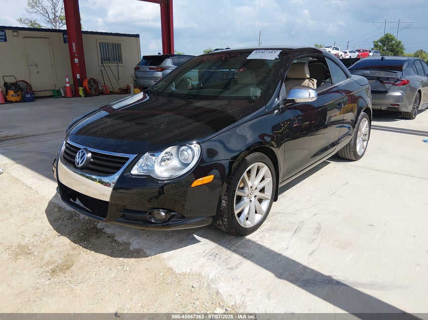 2007 Volkswagen Eos VIN WVWDB71F77V034294 IAAI salvage auction — FRONT END, Rebuildable (Florida), sold $175 on 2026-08-18 (photo 2)