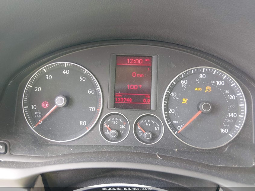 2007 Volkswagen Eos VIN WVWDB71F77V034294 IAAI salvage auction — FRONT END, Rebuildable (Florida), sold $175 on 2026-08-18 (photo 7)