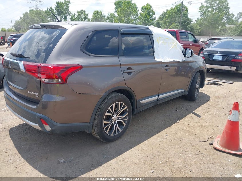 2016 Mitsubishi Outlander VIN JA4AZ3A39GZ012149 IAAI salvage auction — NORMAL WEAR, Original (Ohio), sold $350 on 2026-07-16 (photo 4)