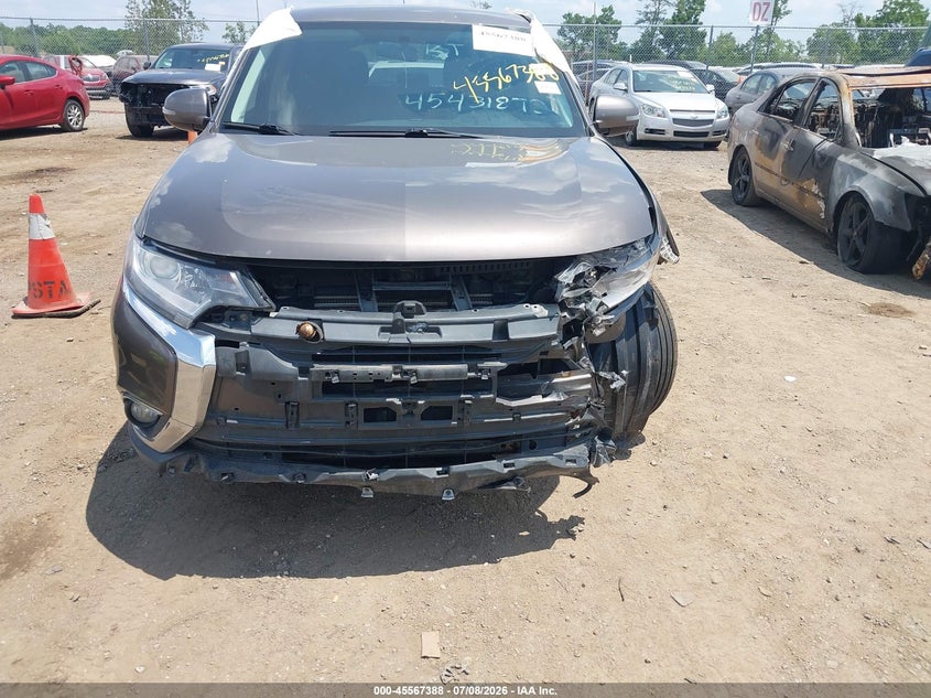 2016 Mitsubishi Outlander VIN JA4AZ3A39GZ012149 IAAI salvage auction — NORMAL WEAR, Original (Ohio), sold $350 on 2026-07-16 (photo 6)
