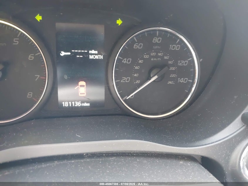 2016 Mitsubishi Outlander VIN JA4AZ3A39GZ012149 IAAI salvage auction — NORMAL WEAR, Original (Ohio), sold $350 on 2026-07-16 (photo 7)