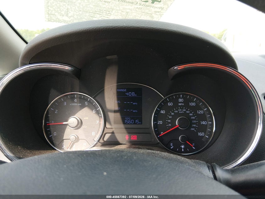 2016 Kia Forte VIN KNAFK4A65G5527217 IAAI salvage auction — REAR END, Salvage (New Jersey), sold $225 on 2026-07-28 (photo 7)