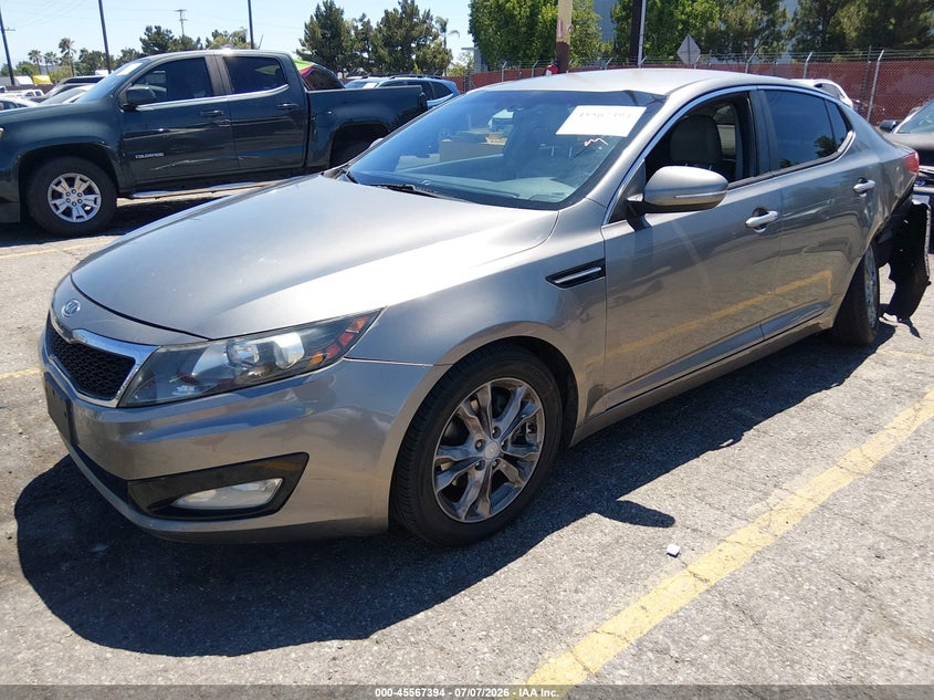 2012 Kia Optima VIN 5XXGN4A79CG004246 IAAI salvage auction — LEFT REAR, Salvage (California), sold $25 on 2026-07-21 (photo 2)