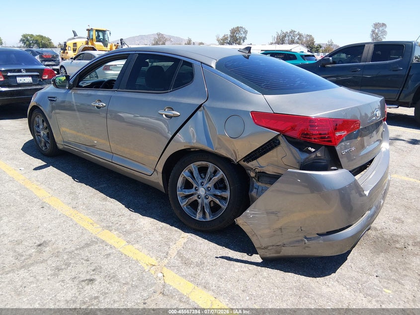 2012 Kia Optima VIN 5XXGN4A79CG004246 IAAI salvage auction — LEFT REAR, Salvage (California), sold $25 on 2026-07-21 (photo 3)