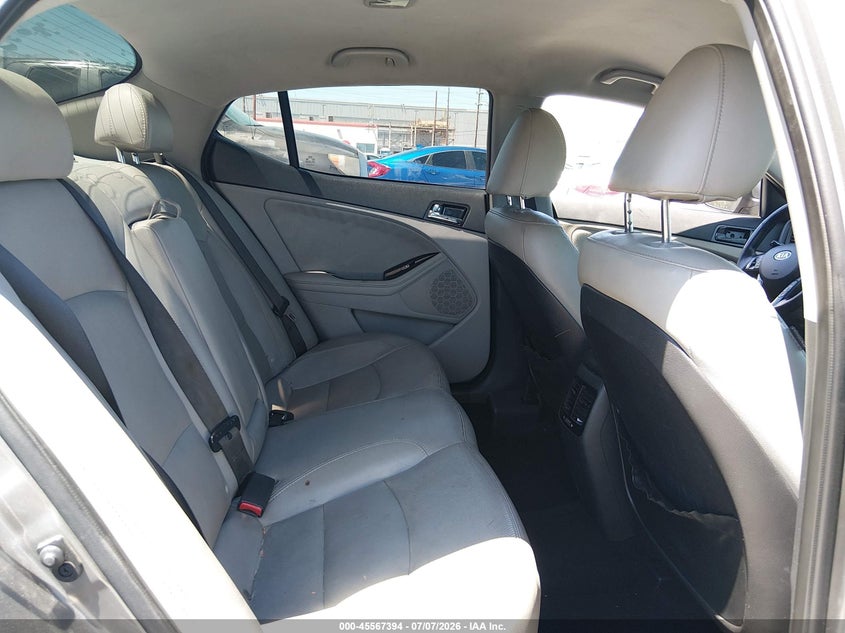 2012 Kia Optima VIN 5XXGN4A79CG004246 IAAI salvage auction — LEFT REAR, Salvage (California), sold $25 on 2026-07-21 (photo 8)