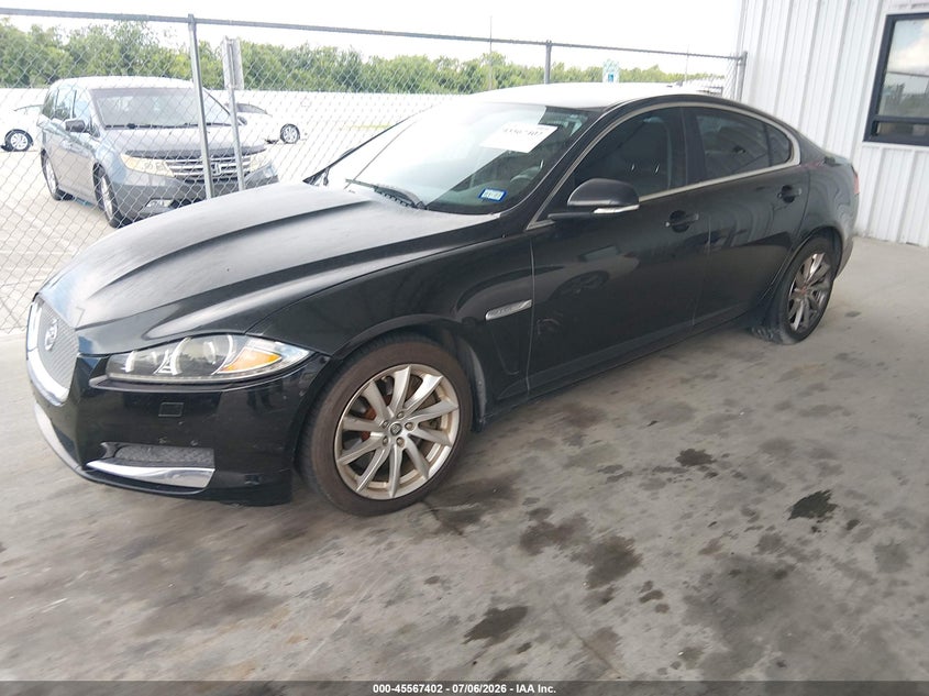 2015 Jaguar Xf VIN SAJWA0FS9FPU67192 IAAI salvage auction — NORMAL WEAR, Original (Texas), sold $500 on 2026-07-31 (photo 2)