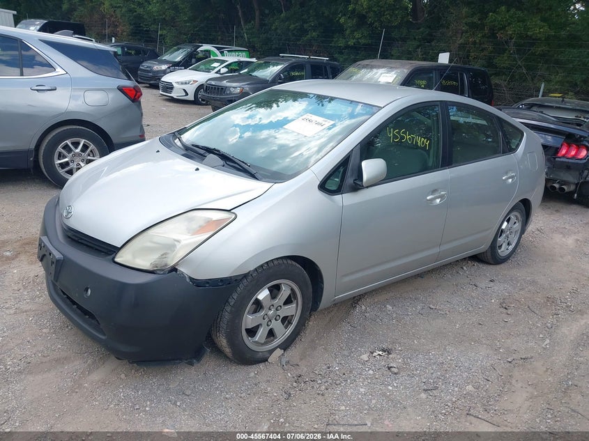 2005 Toyota Prius VIN JTDKB20U757033013 IAAI salvage auction — NORMAL WEAR, Clear (Indiana), sold $350 on 2026-07-29 (photo 2)