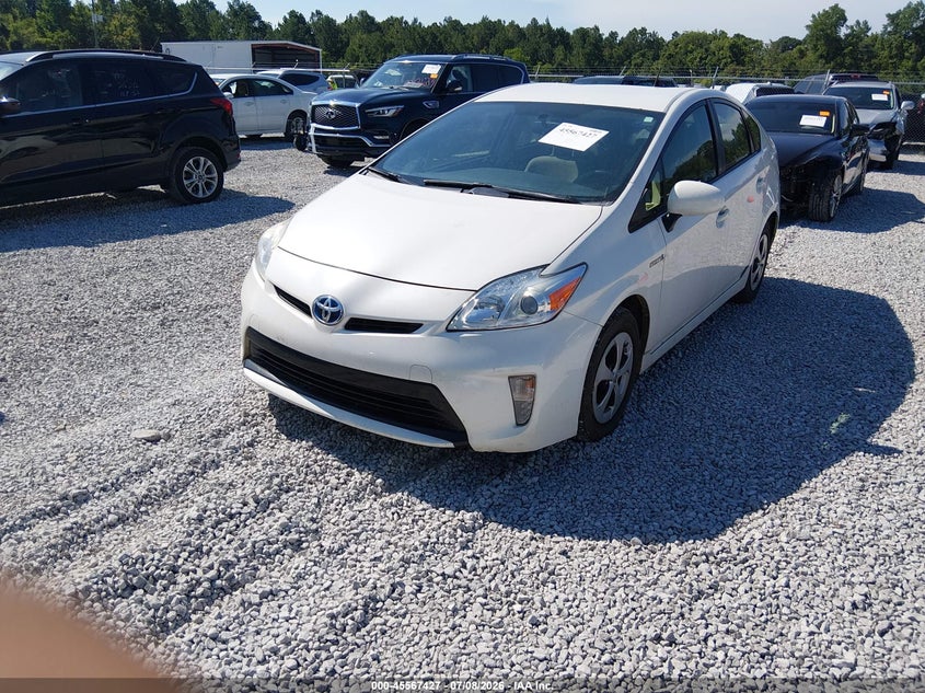 2014 Toyota Prius VIN JTDKN3DU0E0381834 IAAI salvage auction — NORMAL WEAR, Clear (Alabama), sold $2,650 on 2026-07-16 (photo 2)