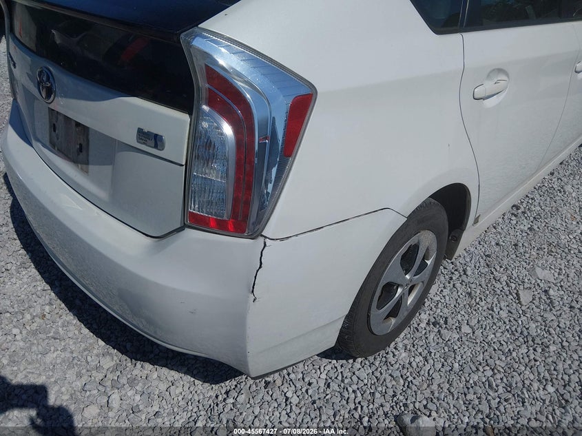 2014 Toyota Prius VIN JTDKN3DU0E0381834 IAAI salvage auction — NORMAL WEAR, Clear (Alabama), sold $2,650 on 2026-07-16 (photo 6)