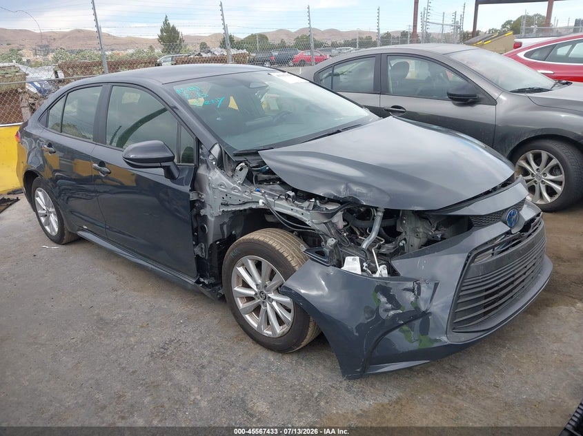 2025 Toyota Corolla VIN JTDBCMFE5S3108495 IAAI salvage auction — FRONT END, Salvage (California), sold $8,700 on 2026-07-31 (photo 1)