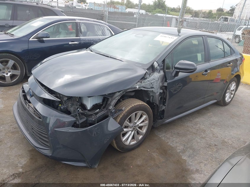 2025 Toyota Corolla VIN JTDBCMFE5S3108495 IAAI salvage auction — FRONT END, Salvage (California), sold $8,700 on 2026-07-31 (photo 2)