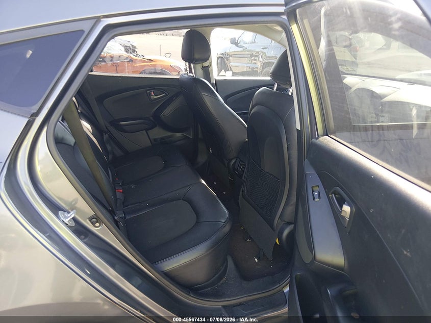 2014 Hyundai Tucson VIN KM8JU3AG2EU873041 IAAI salvage auction — NORMAL WEAR, Salvage Title, sold $1,375 on 2026-07-27 (photo 8)