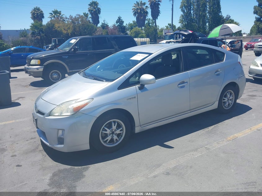 2011 Toyota Prius VIN JTDKN3DU7B0262397 IAAI salvage auction — NORMAL WEAR, Clear - Dealer Only (California), sold $2,700 on 2026-07-27 (photo 2)