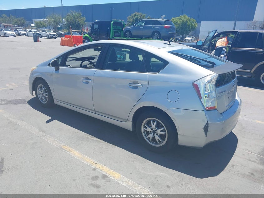 2011 Toyota Prius VIN JTDKN3DU7B0262397 IAAI salvage auction — NORMAL WEAR, Clear - Dealer Only (California), sold $2,700 on 2026-07-27 (photo 3)
