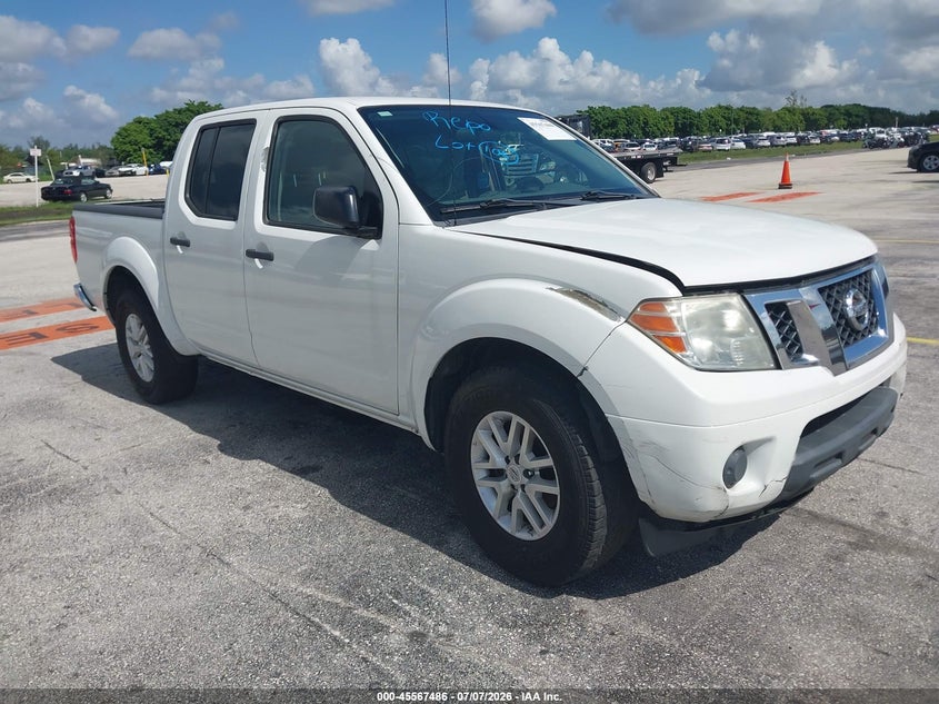 2019 Nissan Frontier VIN 1N6AD0ER6KN728280 IAAI salvage auction — LEFT SIDE, Clear (Florida), sold $4,350 on 2026-07-09 (photo 1)