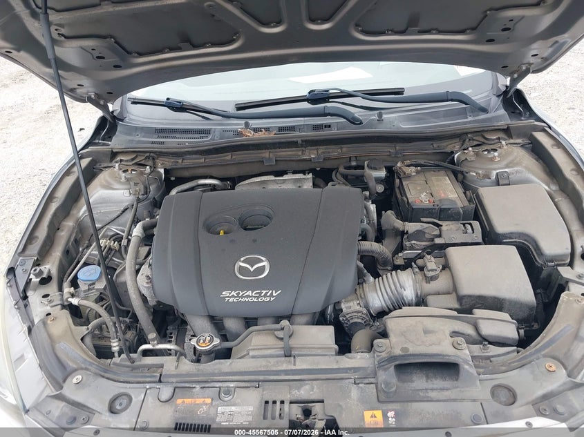 2015 Mazda 3 VIN JM1BM1M38F1254002 IAAI salvage auction — NORMAL WEAR, Clear (New Jersey), sold $4,400 on 2026-07-14 (photo 9)
