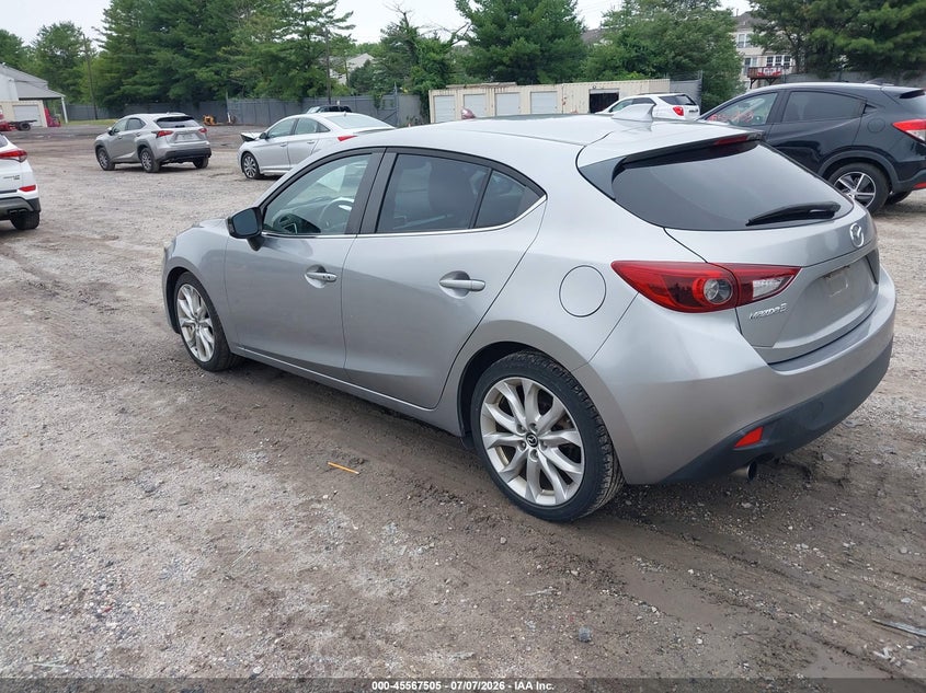 2015 Mazda 3 VIN JM1BM1M38F1254002 IAAI salvage auction — NORMAL WEAR, Clear (New Jersey), sold $4,400 on 2026-07-14 (photo 3)