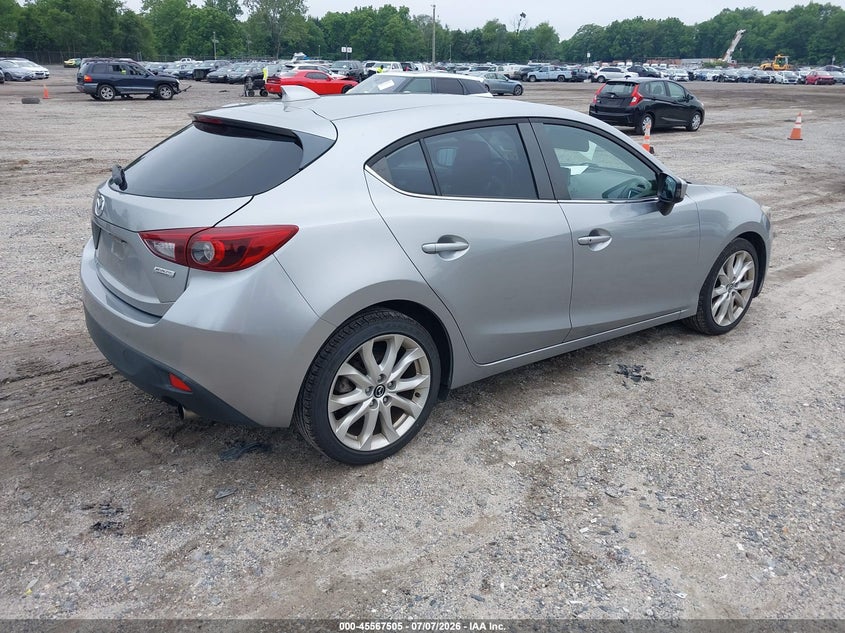 2015 Mazda 3 VIN JM1BM1M38F1254002 IAAI salvage auction — NORMAL WEAR, Clear (New Jersey), sold $4,400 on 2026-07-14 (photo 4)