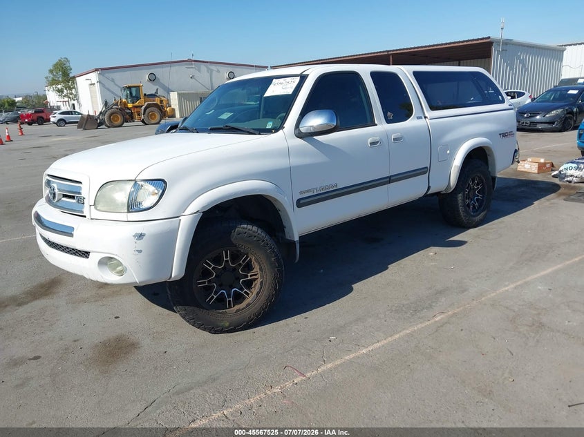 2004 Toyota Tundra VIN 5TBBT44114S453615 IAAI salvage auction — REAR END, Salvage (California), sold $3,050 on 2026-07-27 (photo 2)
