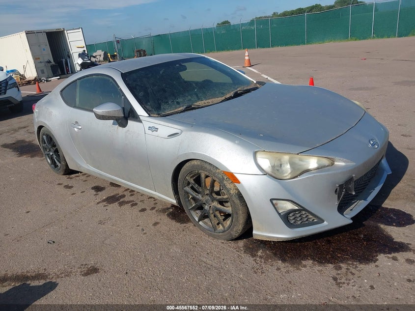 2013 Scion Fr-s VIN JF1ZNAA11D2706724 IAAI salvage auction — NORMAL WEAR, Regular Certificate (Iowa), sold $1,100 on 2026-07-28 (photo 1)