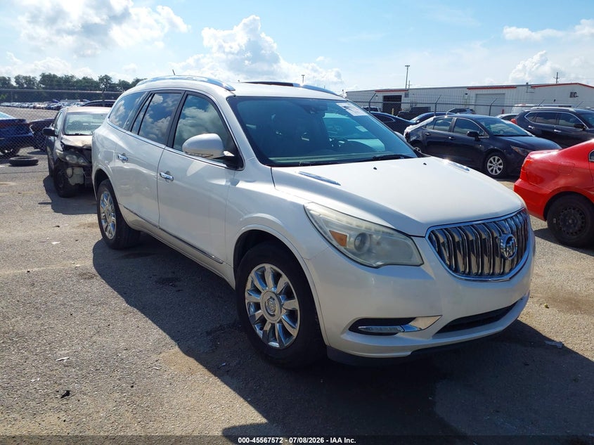 2015 Buick Enclave VIN 5GAKRCKDXFJ234134 IAAI salvage auction — NORMAL WEAR, Certificate Of Origin (Louisiana), sold $775 on 2026-08-01 (photo 1)