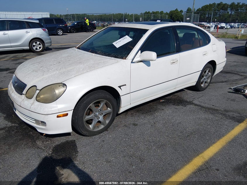 2003 Lexus Gs 300 VIN JT8BD69S530190434 IAAI salvage auction — NORMAL WEAR, Clear (South Carolina), sold $25 on 2026-07-29 (photo 2)