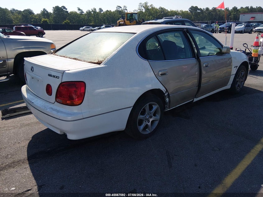 2003 Lexus Gs 300 VIN JT8BD69S530190434 IAAI salvage auction — NORMAL WEAR, Clear (South Carolina), sold $25 on 2026-07-29 (photo 4)