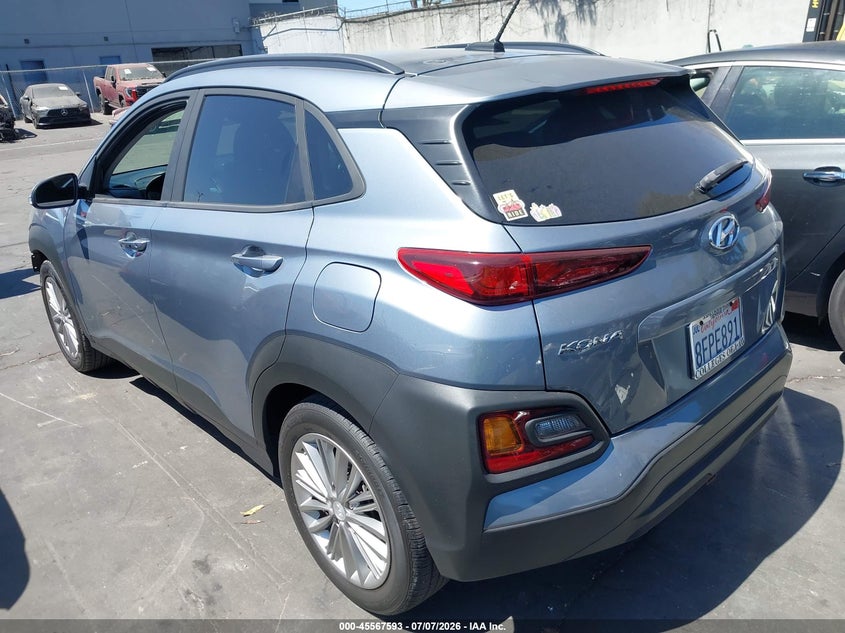 2018 Hyundai Kona VIN KM8K62AA9JU101649 IAAI salvage auction — FRONT END, Salvage Certificate (California), sold $25 on 2026-07-22 (photo 3)