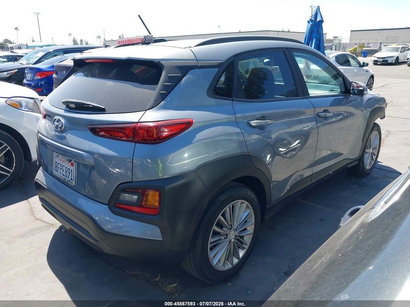 2018 Hyundai Kona VIN KM8K62AA9JU101649 IAAI salvage auction — FRONT END, Salvage Certificate (California), sold $25 on 2026-07-22 (photo 4)