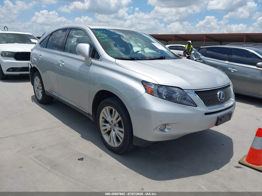 2012 Lexus Rx VIN JTJZB1BA1C2006246 IAAI salvage auction — REAR END, Salvage (Texas), sold $3,250 on 2026-07-22 (photo 1)