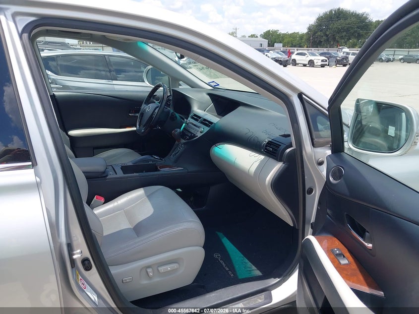 2012 Lexus Rx VIN JTJZB1BA1C2006246 IAAI salvage auction — REAR END, Salvage (Texas), sold $3,250 on 2026-07-22 (photo 5)