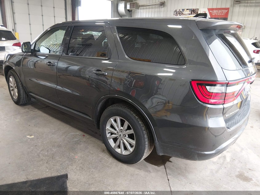 2025 Dodge Durango VIN 1C4RDHDG4SC544889 IAAI salvage auction — HAIL, Salvage Title, sold $13,000 on 2026-07-09 (photo 3)