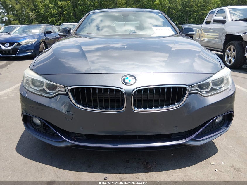2014 BMW 4er VIN WBA3N3C5XEF710662 IAAI salvage auction — NORMAL WEAR, Clear (North Carolina), sold $1,850 on 2026-07-29 (photo 6)
