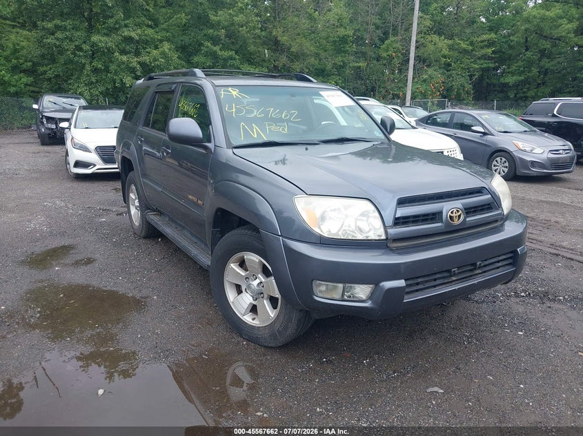2005 Toyota 4runner VIN JTEBU17R158044097 IAAI salvage auction — NORMAL WEAR, Clear (Maryland), sold $5,475 on 2026-07-29 (photo 1)
