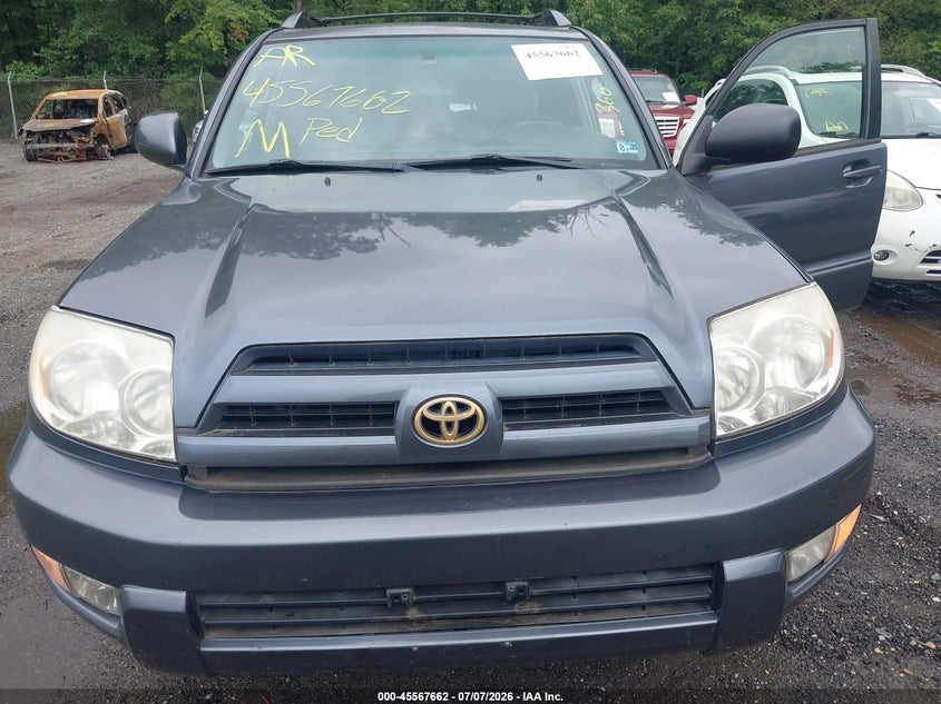 2005 Toyota 4runner VIN JTEBU17R158044097 IAAI salvage auction — NORMAL WEAR, Clear (Maryland), sold $5,475 on 2026-07-29 (photo 6)