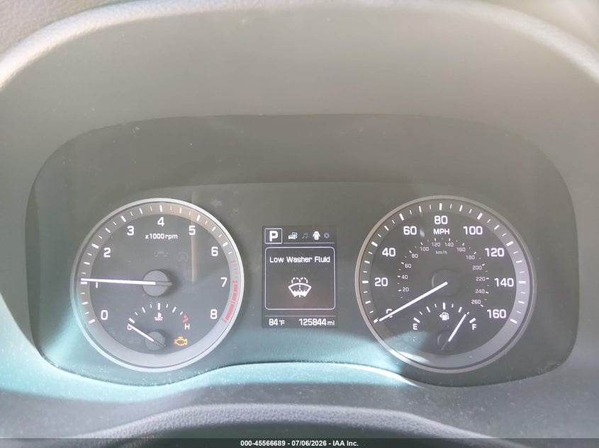 2016 Hyundai Tucson VIN KM8J3CA21GU169715 IAAI salvage auction — NORMAL WEAR, Clear (Washington), sold $1,650 on 2026-07-29 (photo 7)