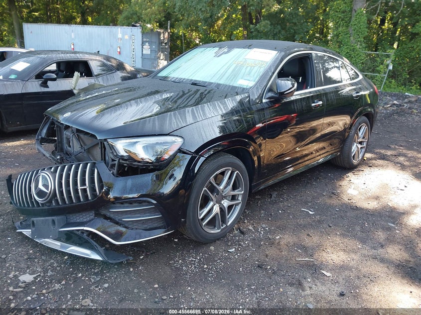 2021 Mercedes-benz Amg gle coupe VIN 4JGFD6BB6MA515614 IAAI salvage auction — FRONT END, Mv-907A (New York), sold $36,350 on 2026-08-24 (photo 2)
