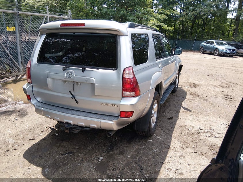 2005 Toyota 4runner VIN JTEBT14R058023975 IAAI salvage auction — FRONT END, Clear (Virginia), sold $3,350 on 2026-07-19 (photo 4)