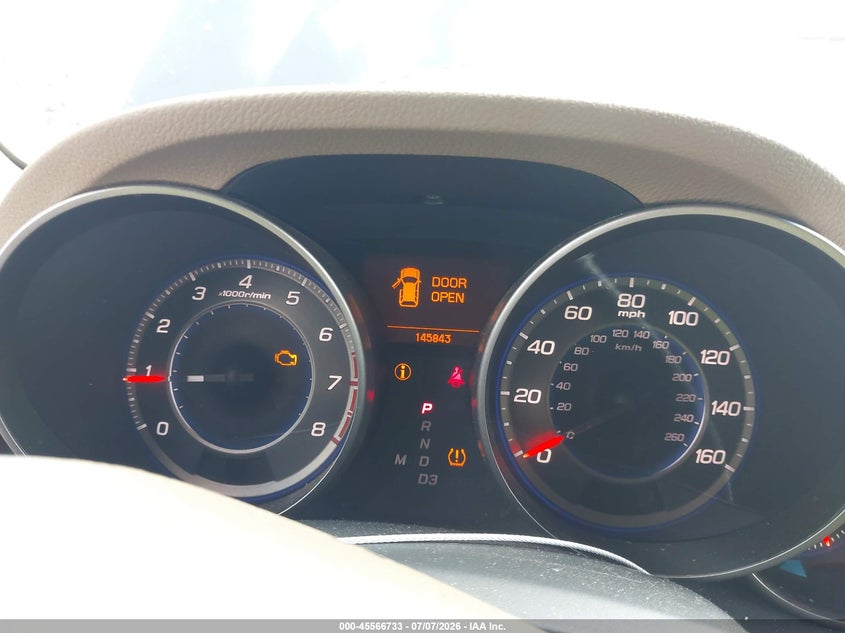2007 Acura Mdx VIN 2HNYD28337H549029 IAAI salvage auction — NORMAL WEAR, Repossession Paperwork (Georgia), sold $600 on 2026-07-11 (photo 7)