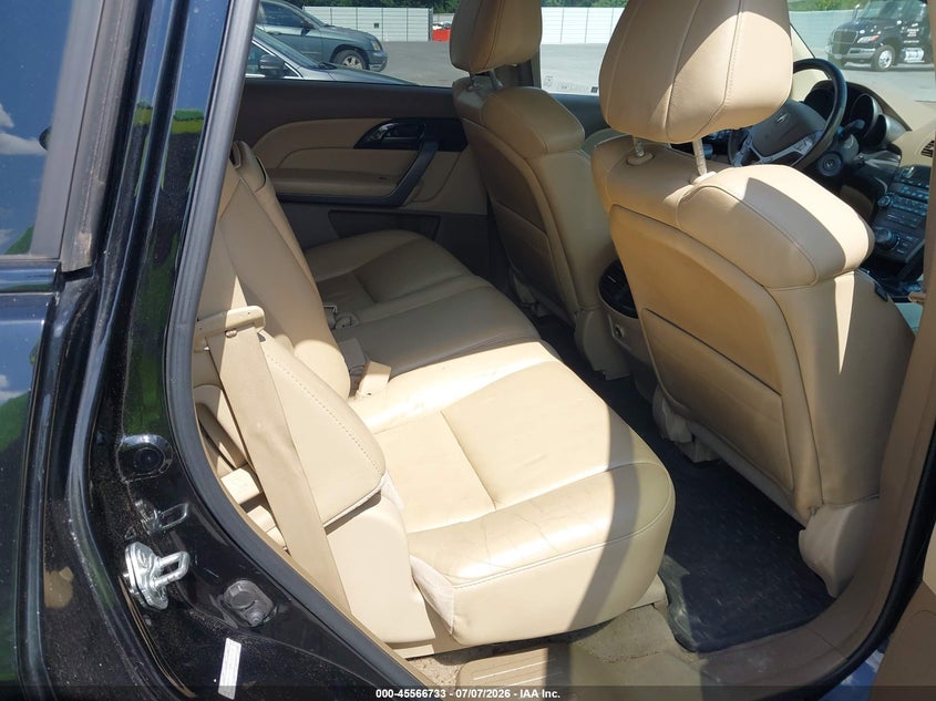 2007 Acura Mdx VIN 2HNYD28337H549029 IAAI salvage auction — NORMAL WEAR, Repossession Paperwork (Georgia), sold $600 on 2026-07-11 (photo 8)