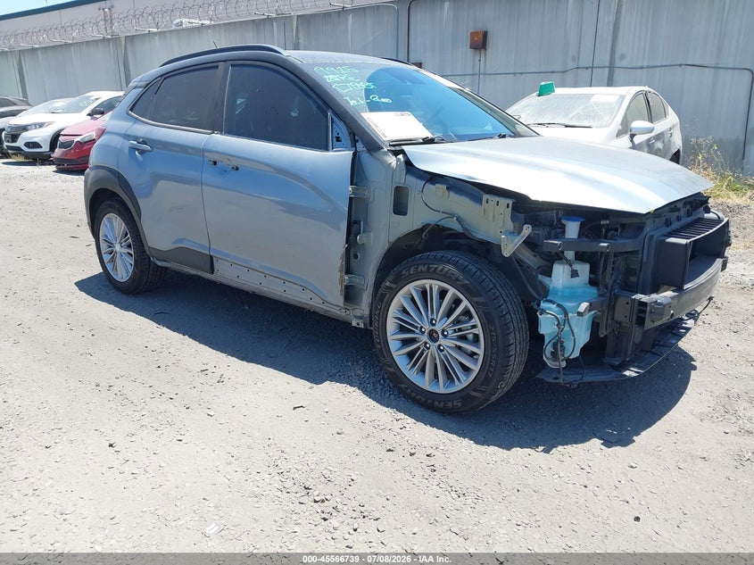 2020 Hyundai Kona VIN KM8K22AA6LU562130 IAAI salvage auction — RIGHT FRONT, Salvage Certificate (California), sold $2,650 on 2026-07-29 (photo 1)