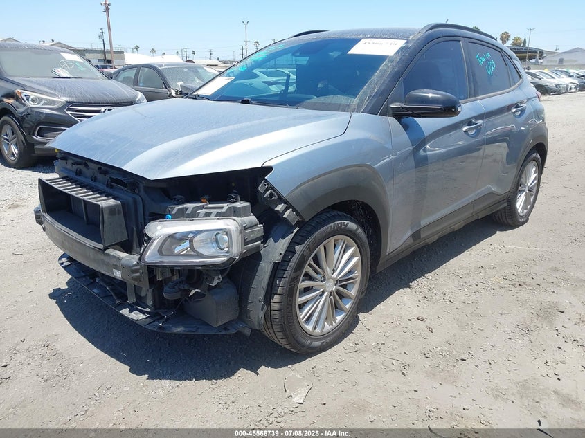 2020 Hyundai Kona VIN KM8K22AA6LU562130 IAAI salvage auction — RIGHT FRONT, Salvage Certificate (California), sold $2,650 on 2026-07-29 (photo 2)