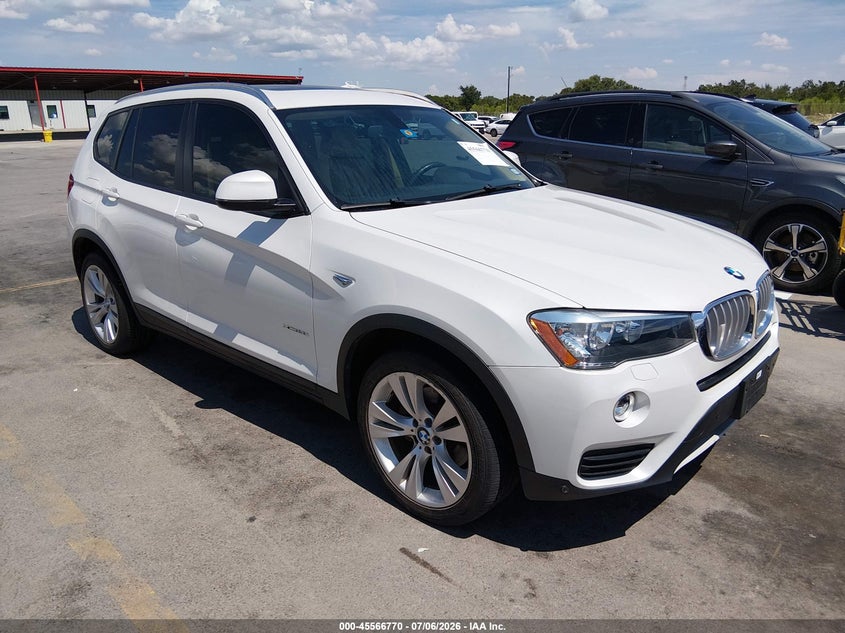 2015 BMW X3 VIN 5UXWX9C52F0D56879 IAAI salvage auction — NORMAL WEAR, Salvage Title, sold $4,800 on 2026-07-16 (photo 1)