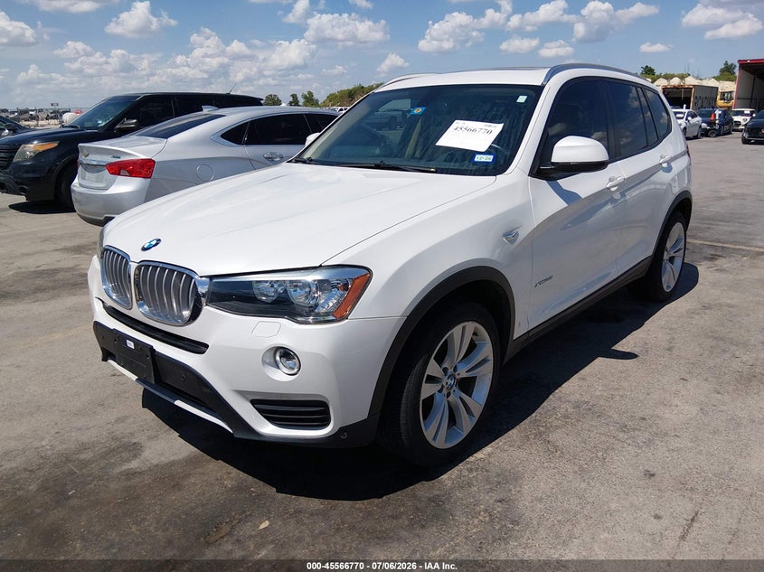 2015 BMW X3 VIN 5UXWX9C52F0D56879 IAAI salvage auction — NORMAL WEAR, Salvage Title, sold $4,800 on 2026-07-16 (photo 2)
