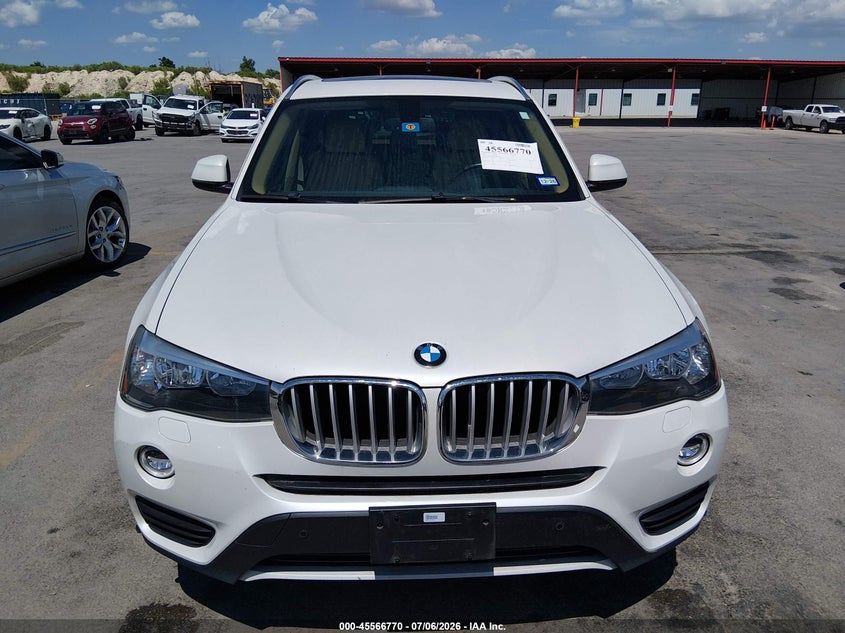 2015 BMW X3 VIN 5UXWX9C52F0D56879 IAAI salvage auction — NORMAL WEAR, Salvage Title, sold $4,800 on 2026-07-16 (photo 6)